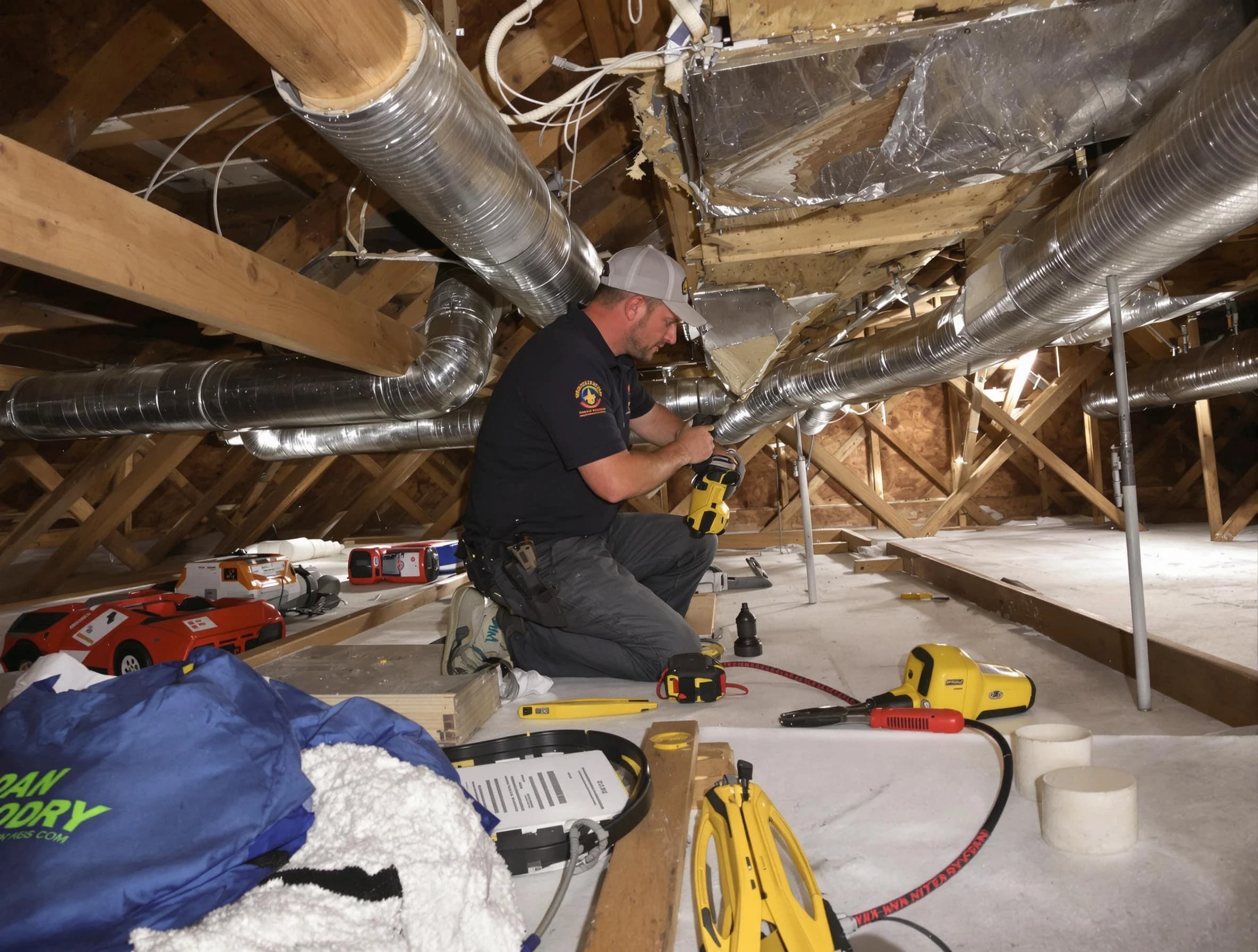 Professional air duct repair by Parker Air Duct Cleaning in Parker