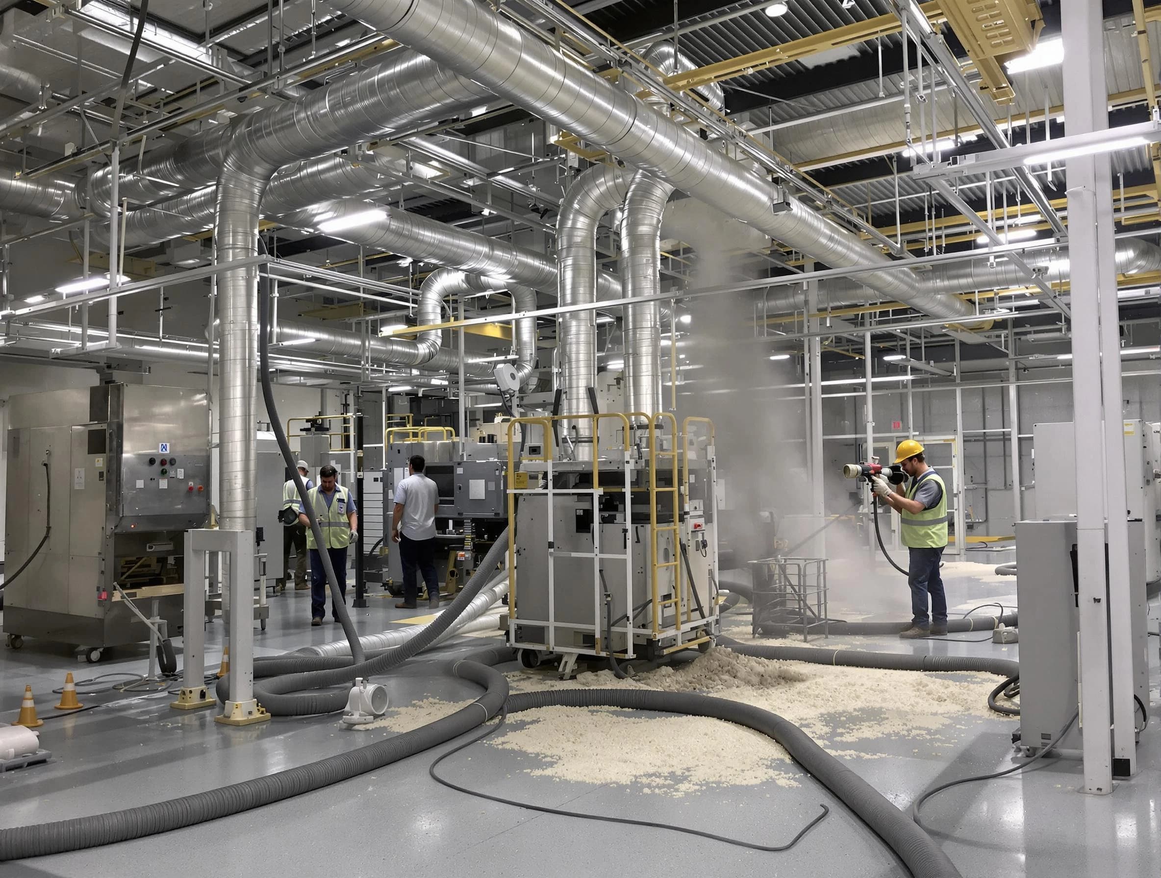 Heavy-duty industrial duct cleaning by Parker Air Duct Cleaning in Parker