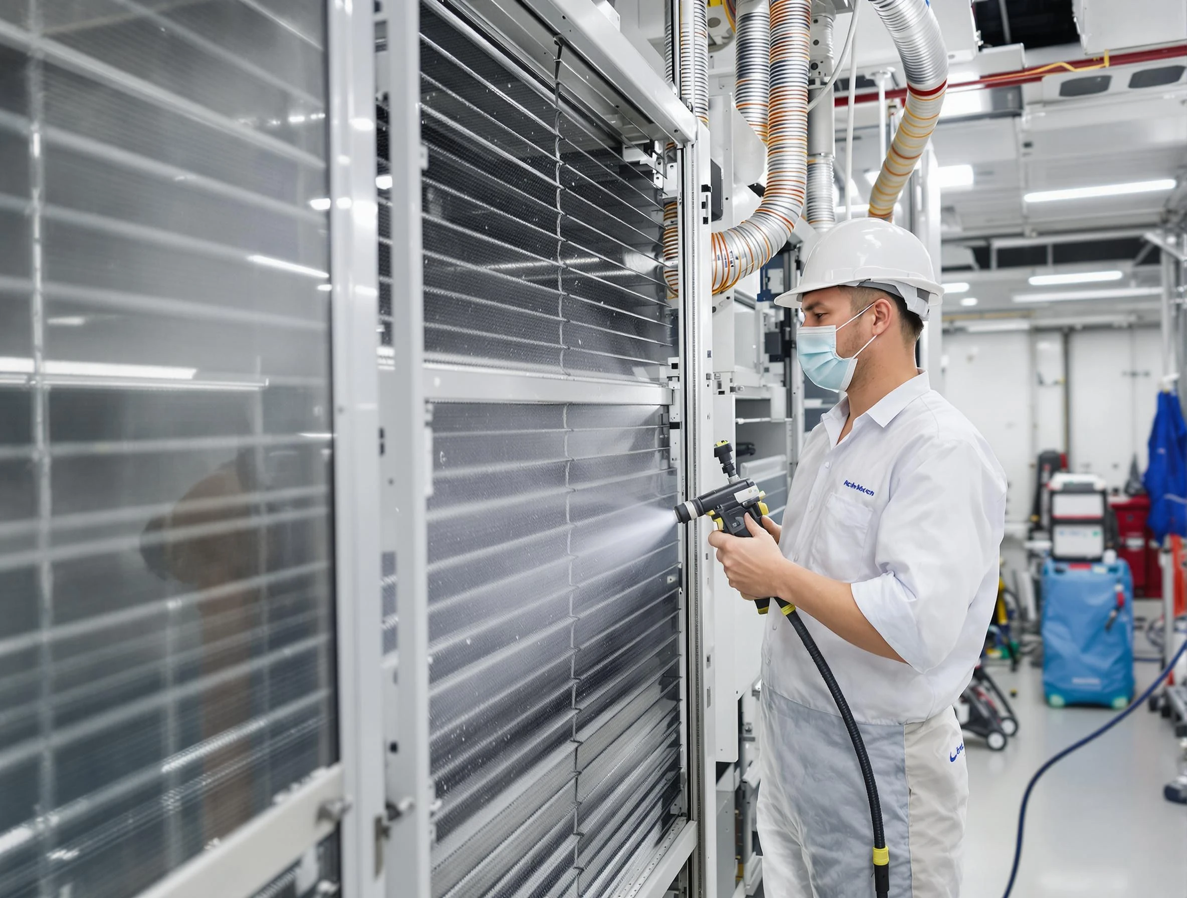 Professional AC coil cleaning by Parker Air Duct Cleaning in Parker