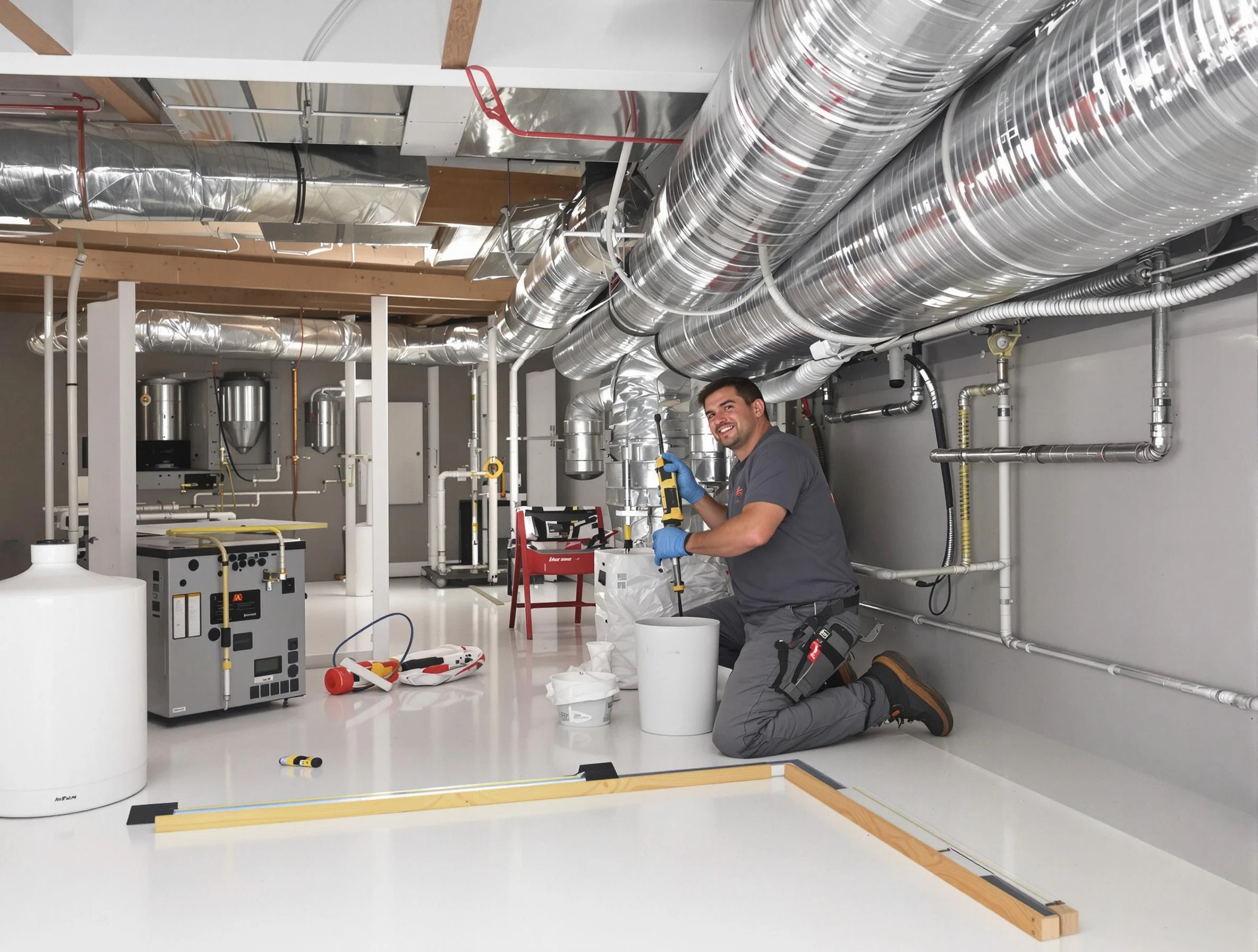 Professional duct sealing service by Parker Air Duct Cleaning in Parker