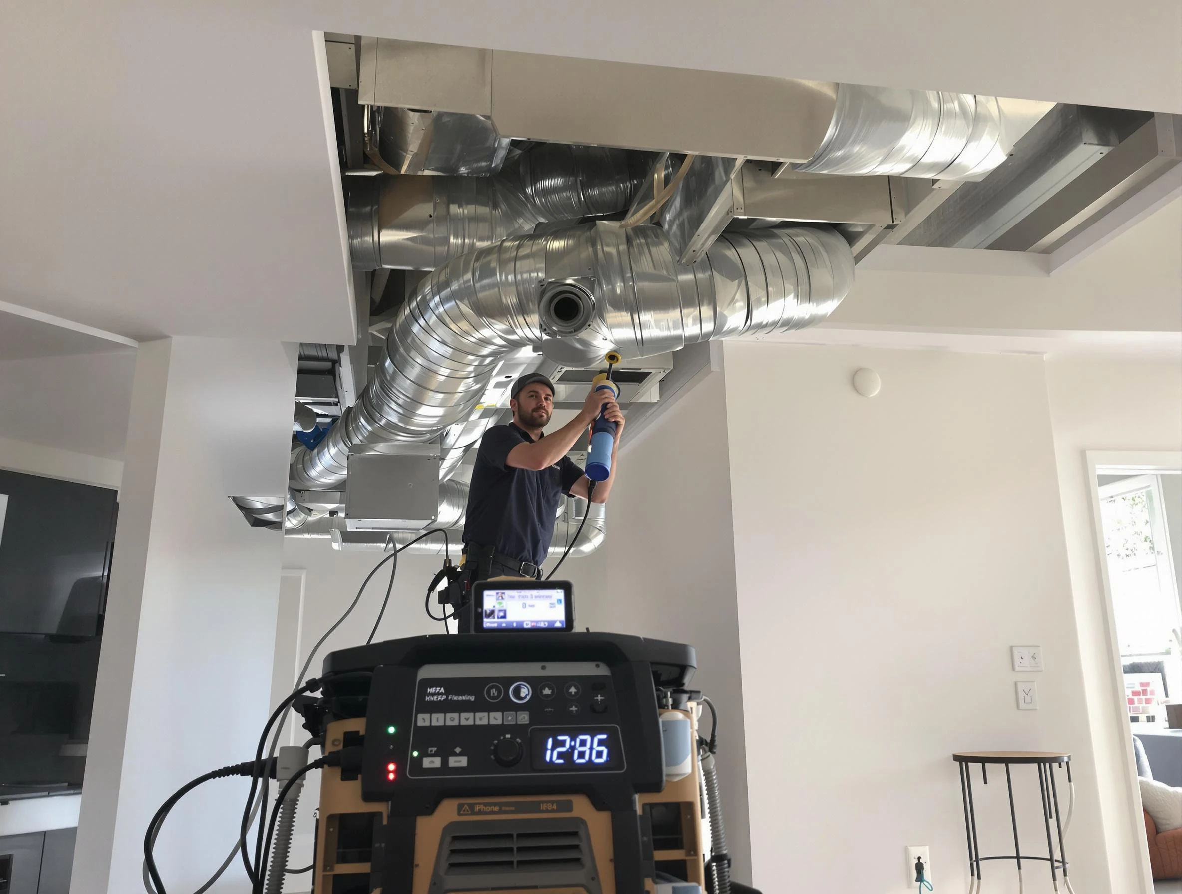 Advanced pure air duct cleaning by Parker Air Duct Cleaning in Parker